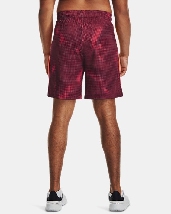 Men's UA Tech™ Vent Printed Shorts in Maroon image number 1